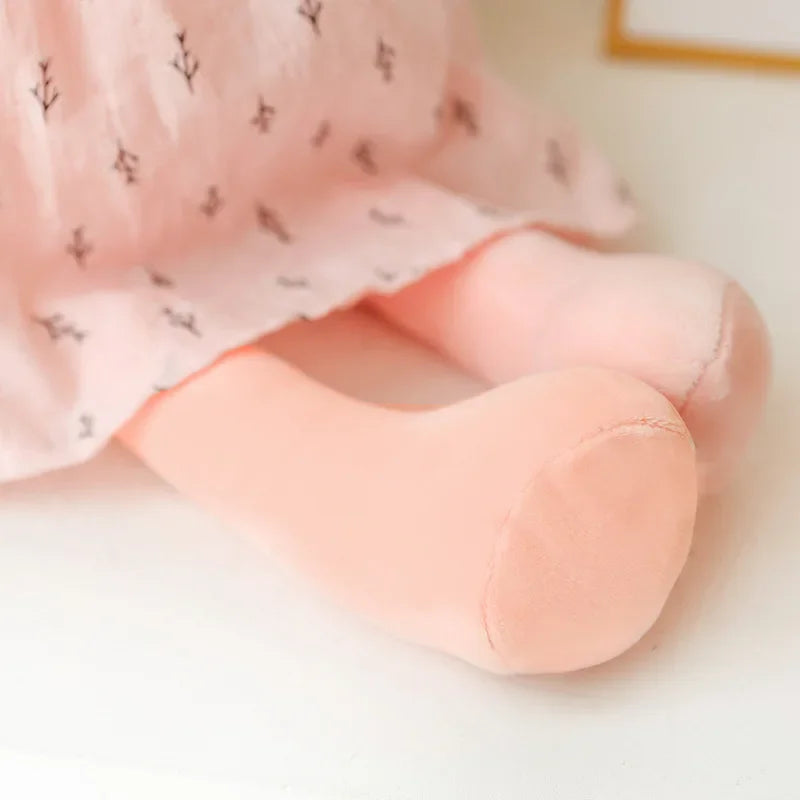 Kawaii Long Ear Rabbit Plush Toy – Soft Sleep Comfort Doll for Kids