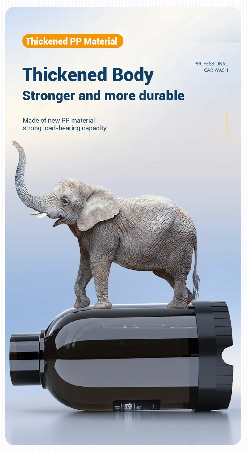 2L Car Wash Spray Bottle Foam Wash Sprayer Hand Pump Foam Sprayer Car Air Pressure Spray Washer Nozzle Can Auto Window Cleaning - THOOBO!