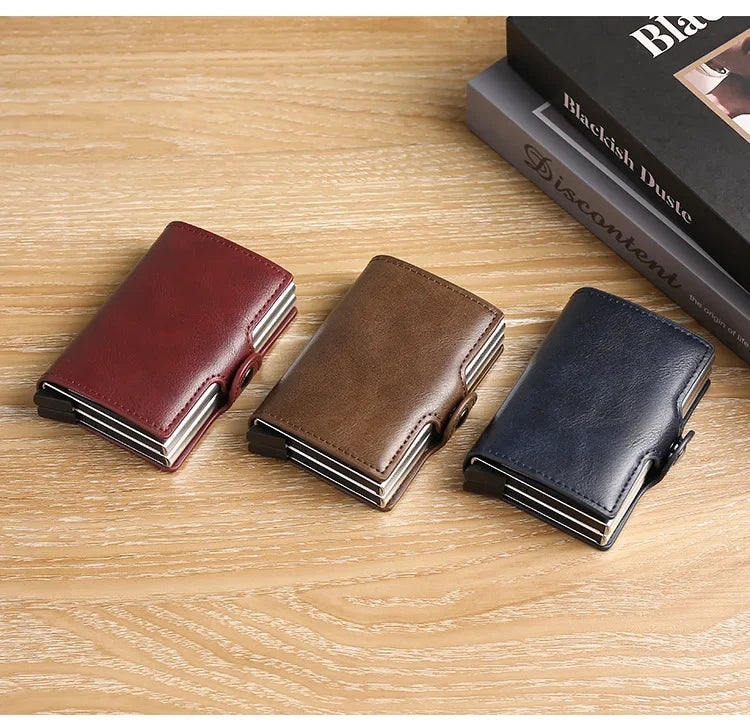 CEXIKA VaultPro – Large Capacity RFID-Blocking Carbon Fiber Magic Wallet for Men 💳🛡️ - THOOBO!