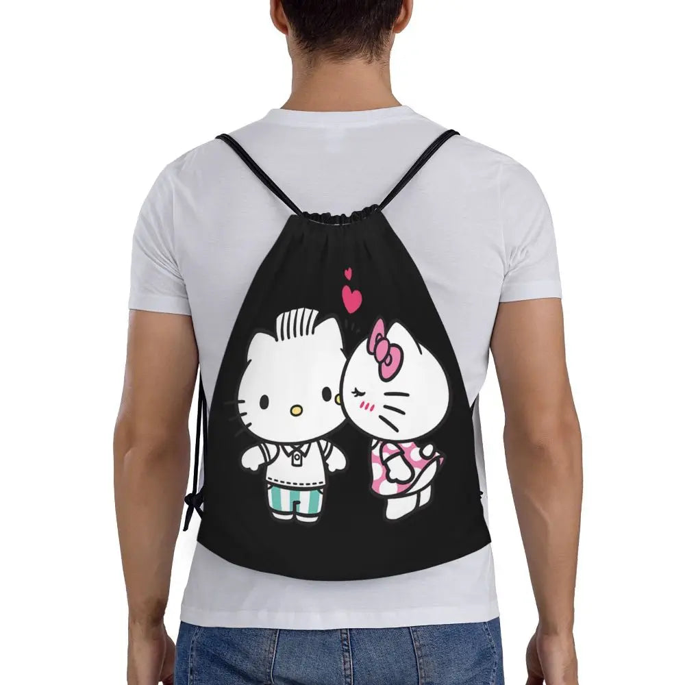 Hello Kitty Drawstring Backpack — Cute Strength, Daily Charm, Universal Smile