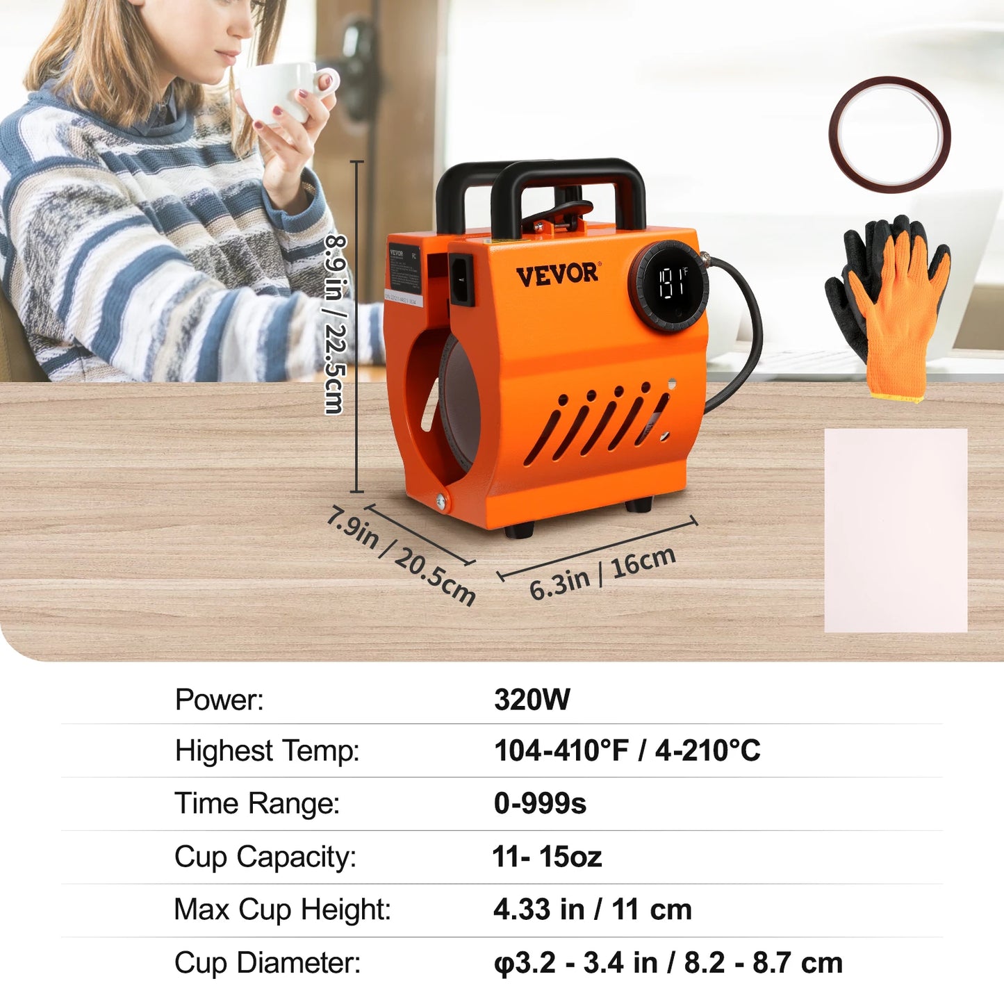 Tomorrow’s Magic Mug Maker: SucceBuy Handheld Heat Press That Turns Blank Cups Into Smiling Masterpieces 😍