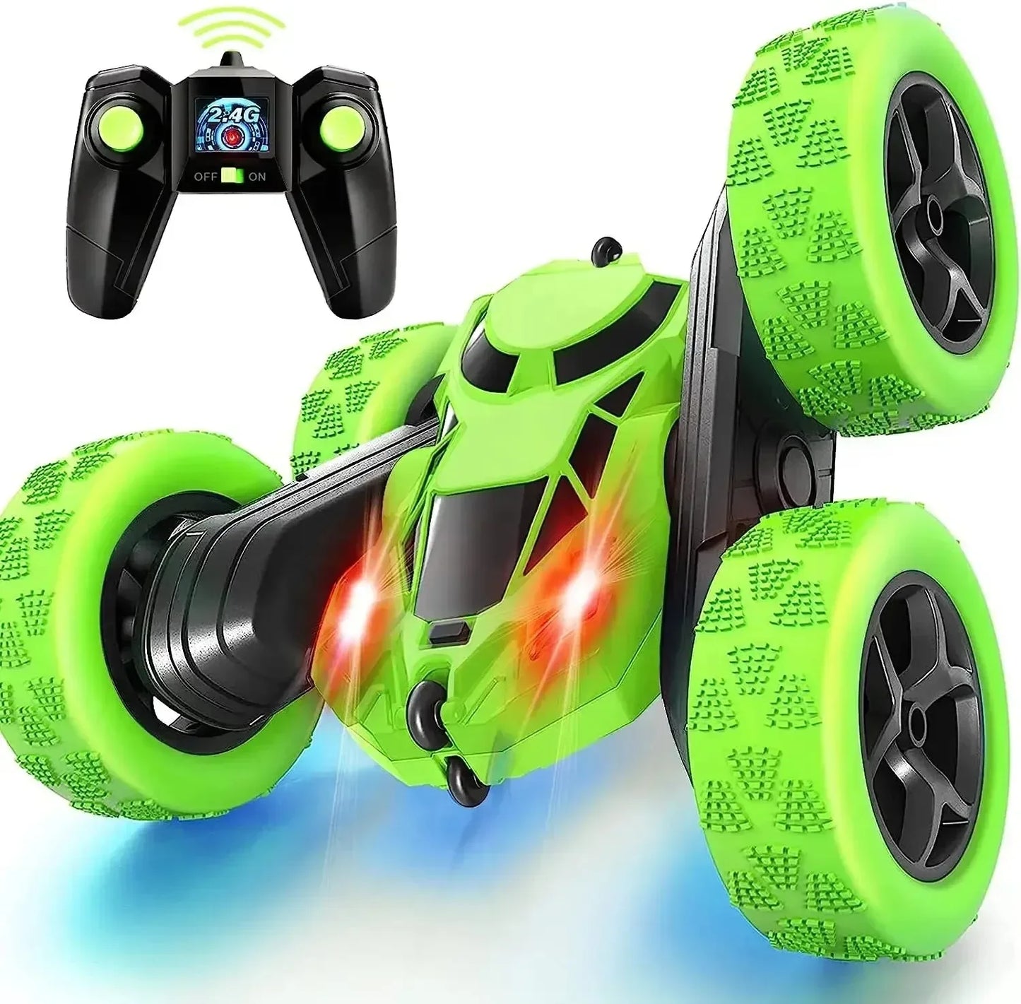 RC Stunt Car Double-Sided Flip 2.4G Remote Control Drift Toy