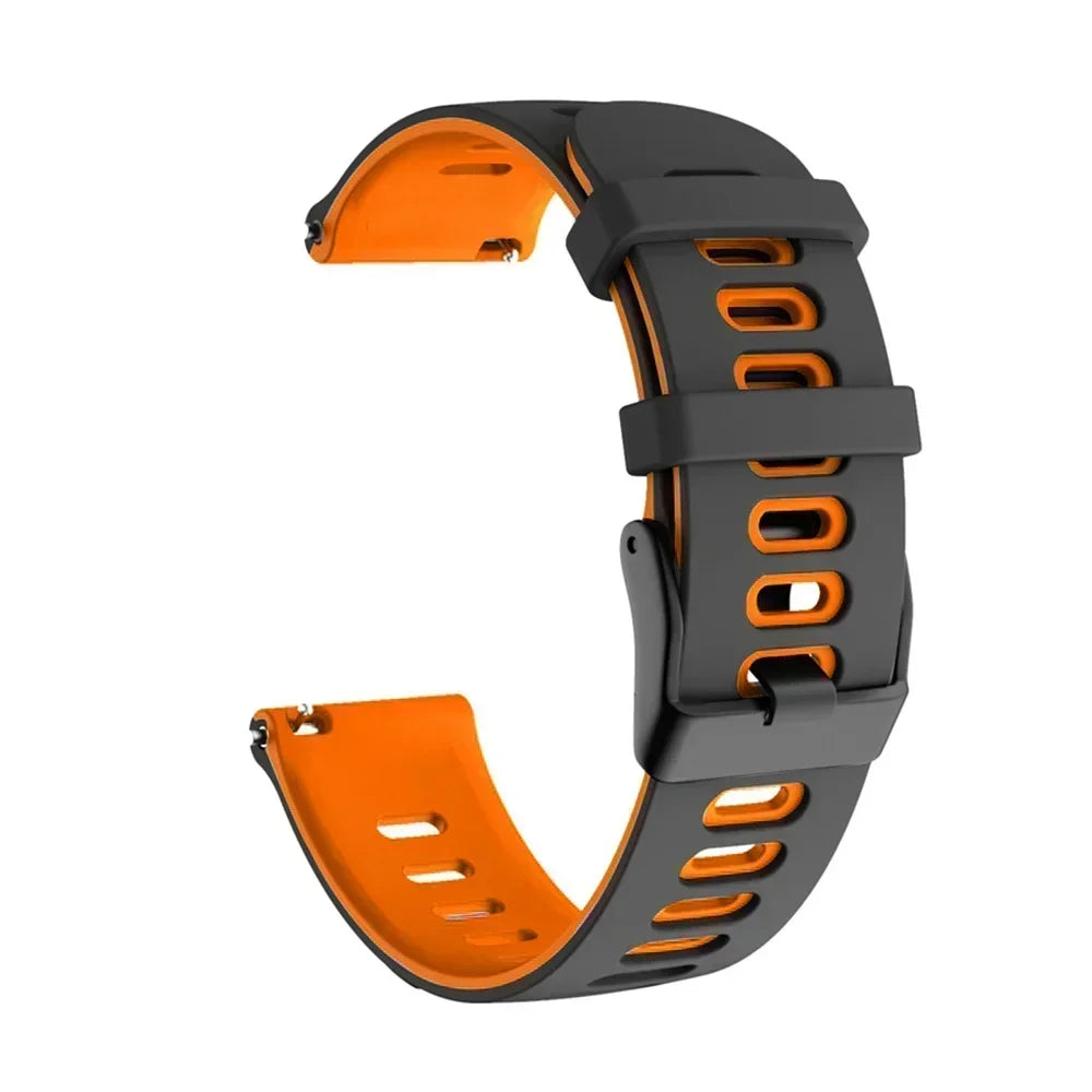 Silicone 22 20mm Watch Strap for HUAWEI WATCH GT 4 Pro 46mm Band GT 3 SE 2 42mm HONOR Magic Watch4 GS 3 Pro Replacement Bracelet