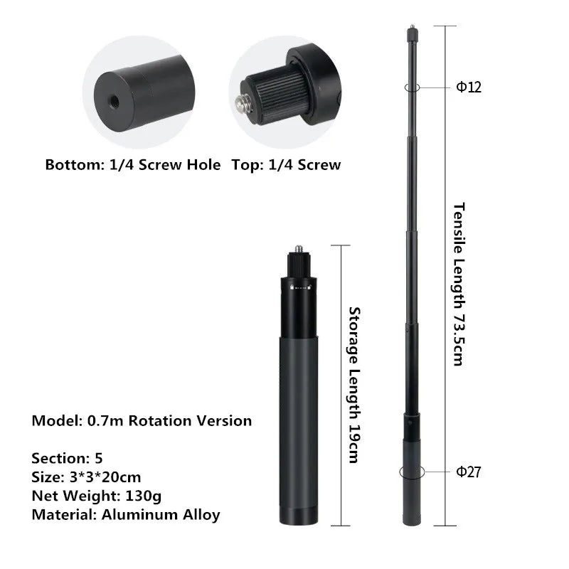 Capture Everything - Insta360 Invisible Stick Bundle