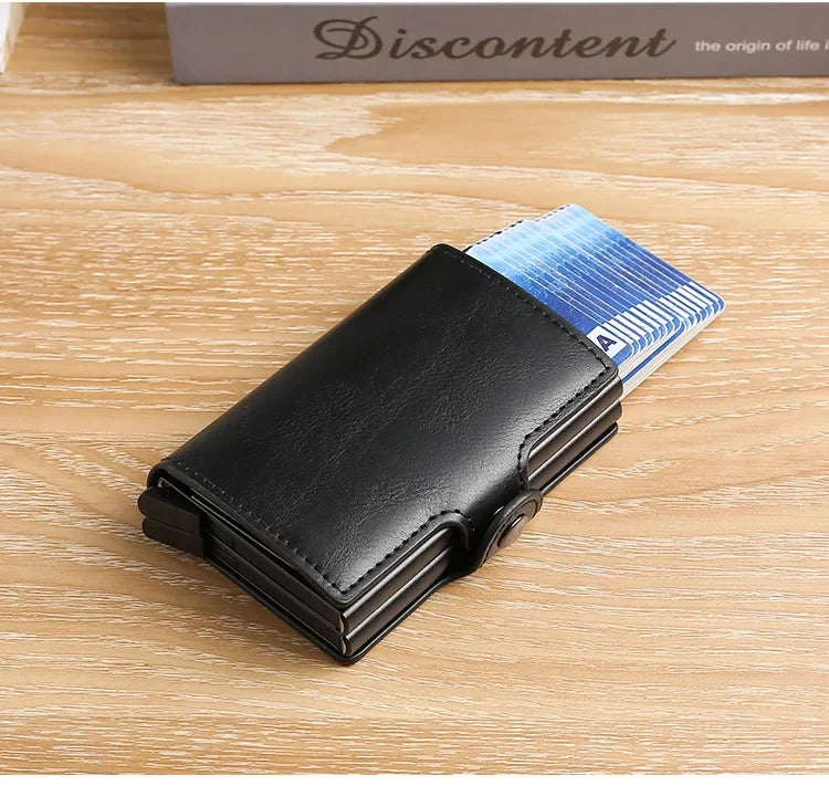 CEXIKA VaultPro – Large Capacity RFID-Blocking Carbon Fiber Magic Wallet for Men 💳🛡️ - THOOBO!