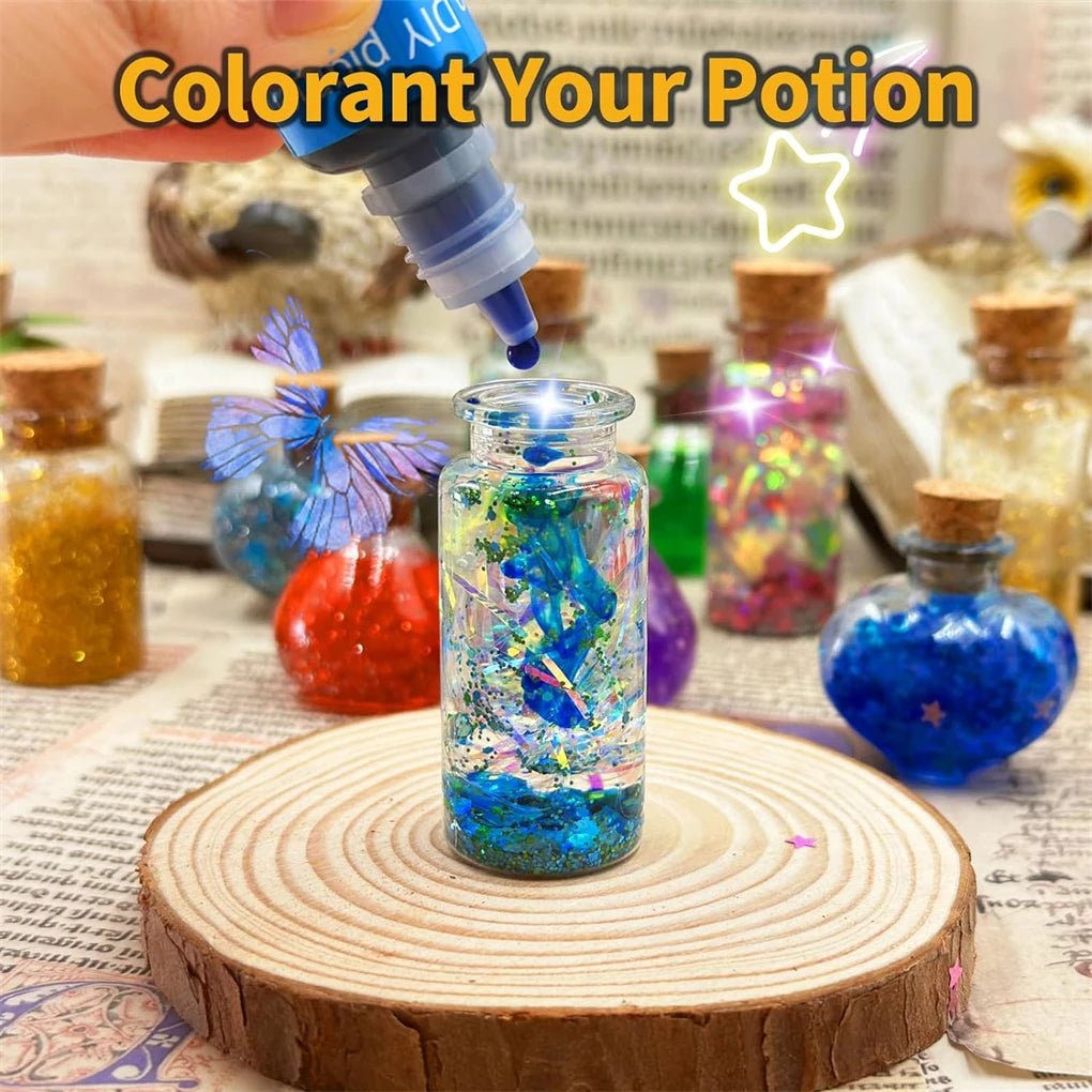 Witchlight WonderLab Potion Kit 🧪✨ — DIY Color-Changing Fairy & Horror Magic Craft Set for Halloween or Christmas