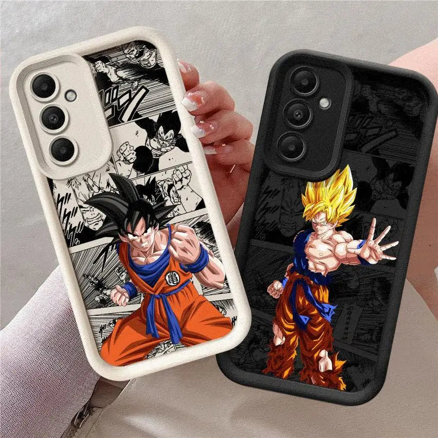 Dragons Balls Phone Case for Samsung Galaxy A15 A72 A52 4G 5G A25 A35 A55 A51 A73 A52s A53 A54 5G A71 4G