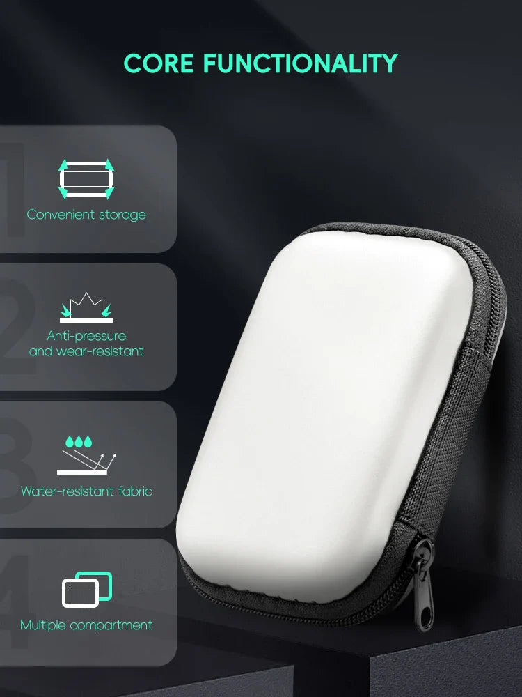 Case for Anbernic RG35XX Plus Miyoo Mini Plus R36S R35S Cases EVA Cover Protable Bag Gaming Accessories