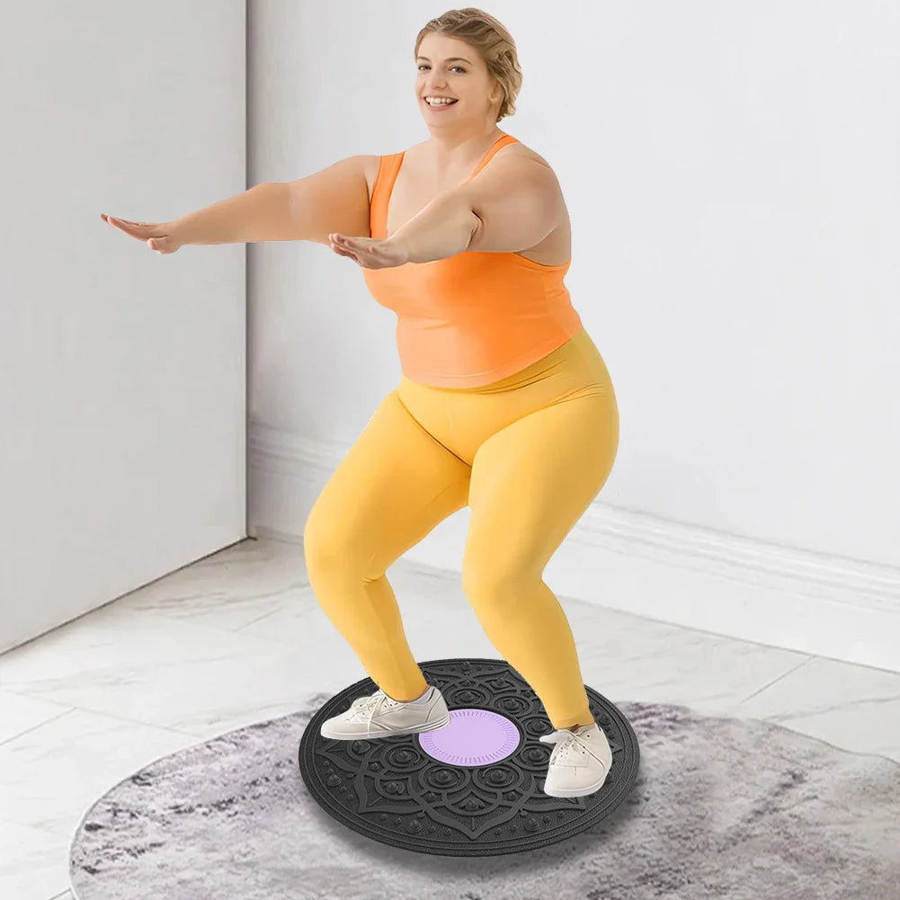 1/2Pcs Yoga Balance Board Fitness Training Pedal Non-slip Fitness Equipment For Sensory Rehabilitation Full Body Exercise Board