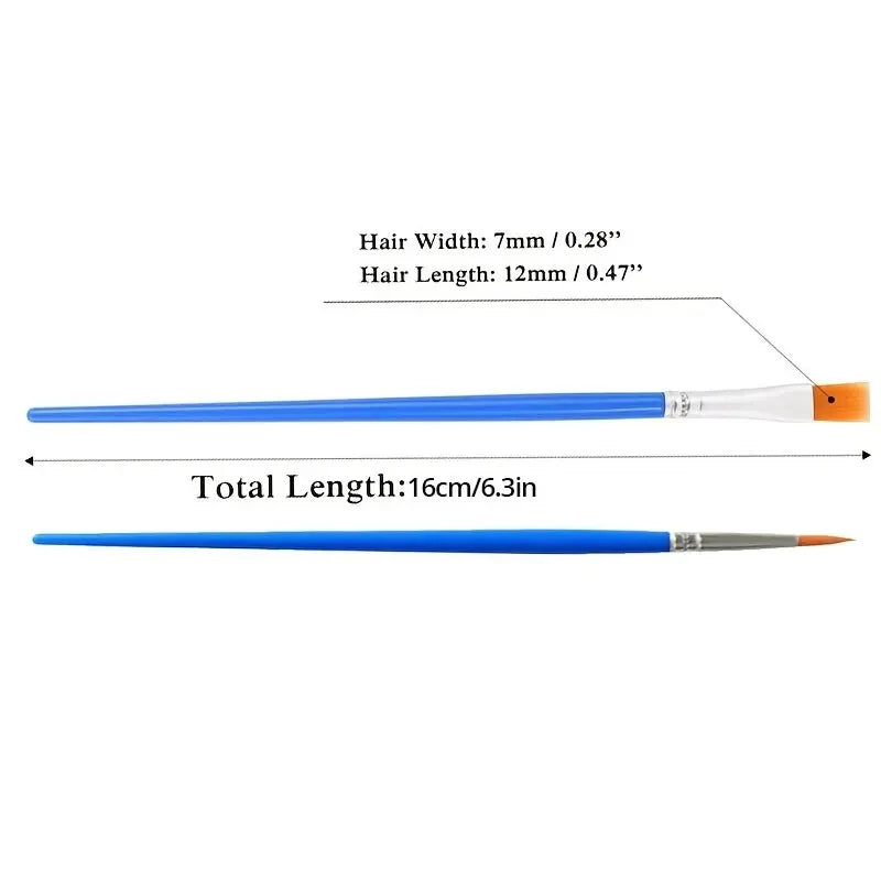 20pcs Painting Brushes Set for Arts & Crafts | Multifunctional Kit