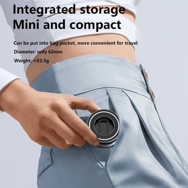 Xiaomi Vacuum Magnetic Car Phone Holder 360 ° Adjustable Suction Cup Phone Holder Magnetic Phone Holder Pocket Sized Foldable