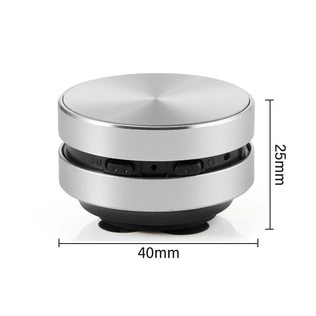Bone Conduction Bluetooth Speaker Vibration Stereo Audio Digital TWS Wireless Smallest Speakers Dropshipping Mini Portable Metal