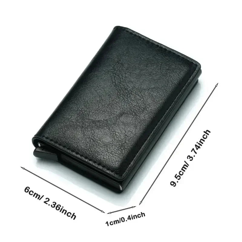 CEXIKA VaultPro – Large Capacity RFID-Blocking Carbon Fiber Magic Wallet for Men 💳🛡️ - THOOBO!