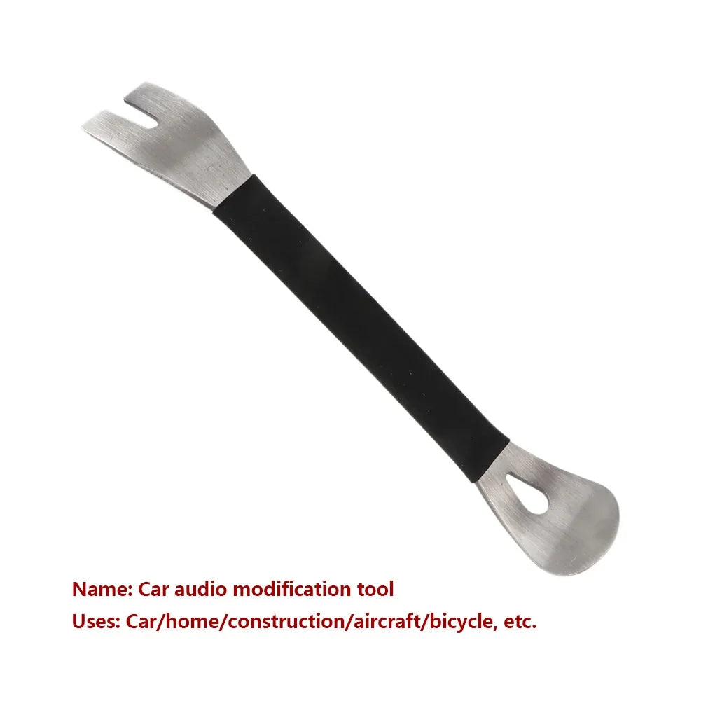 Car Audio Disassembly Tool Stainless Steel PryClip Rocker Crowbar Bar Door Panel Disassembly Pry Panel Interior - THOOBO!