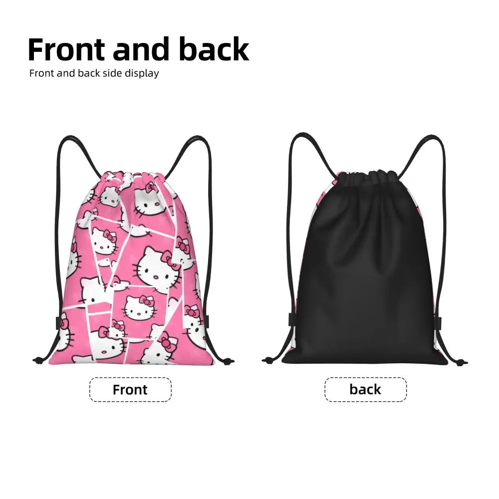 Hello Kitty Drawstring Backpack — Cute Strength, Daily Charm, Universal Smile
