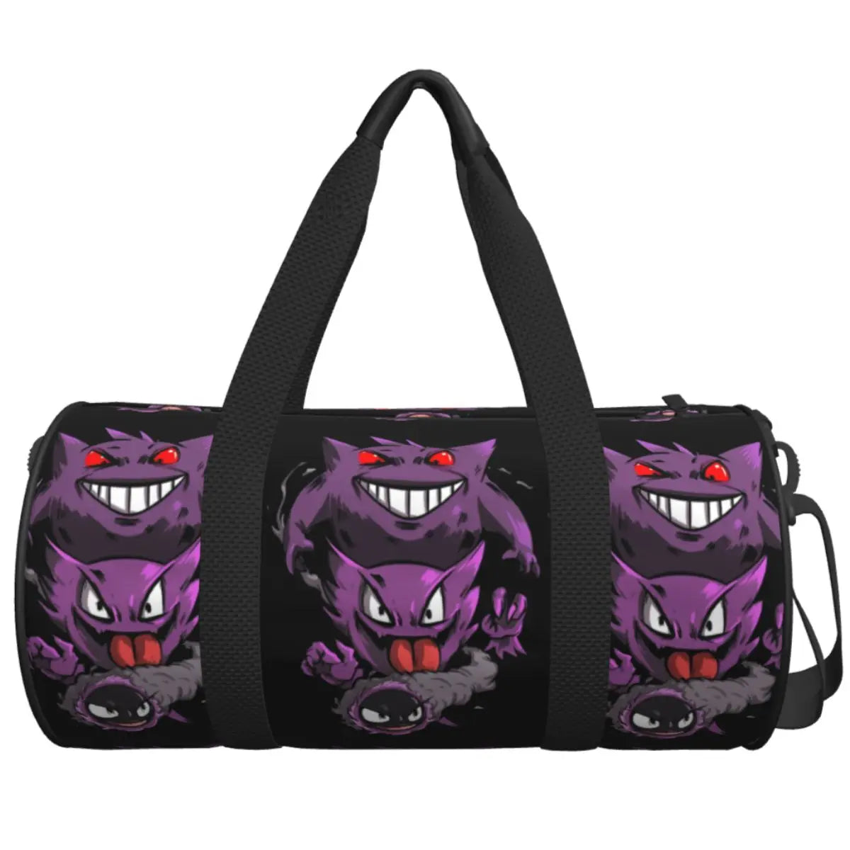 Gengar ShadowPack — Large Waterproof Pokémon Travel & Gym Duffle Bag for Hardcore Trainers
