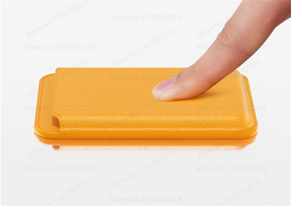 For Magsafe Leather Wallet Case Compatible For Apple iPhone 15 12 13 Pro Max Plus Fashion Magnetic Card Holder Cover Accessories - THOOBO!