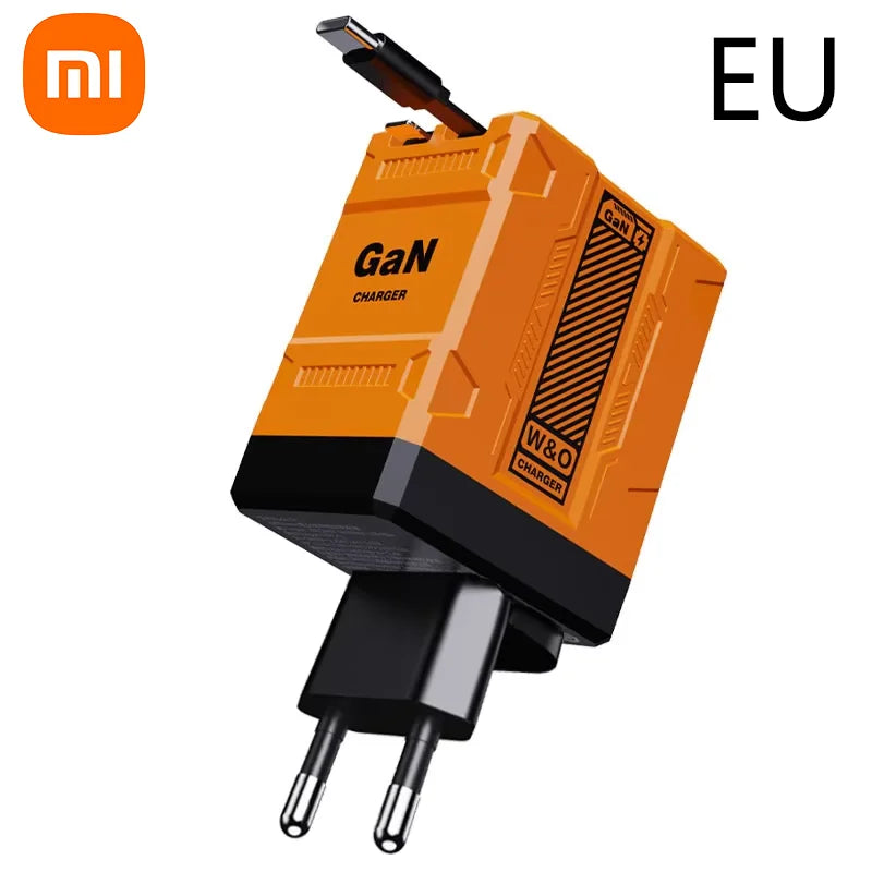 Xiaomi 120W GaN Super Charger with Retractable Cables – The Gift of Instant Power 🎄🔋