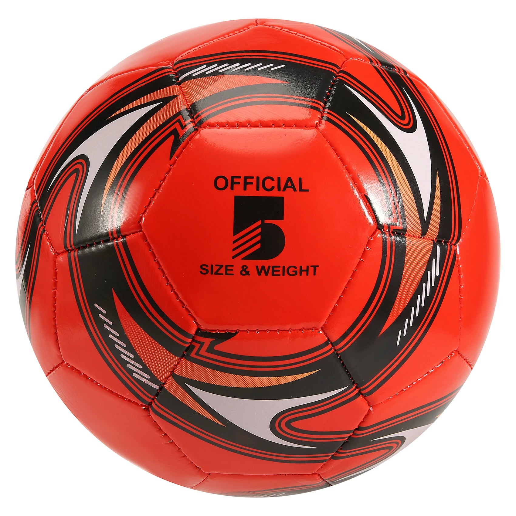 Professional Soccer Ball Size 5 Official Soccer Training Football Ball Competition Outdoor Football Red - THOOBO!