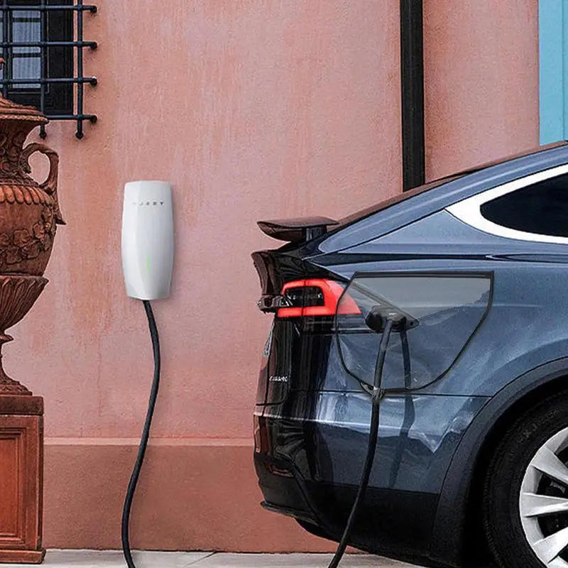 ZapShield Magnetic EV Charger Cover – Clear, Weatherproof, Snap-On Port Protector for Electric Cars