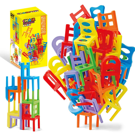 Stacking Chair Game – Educational Balance & Building Toy Set