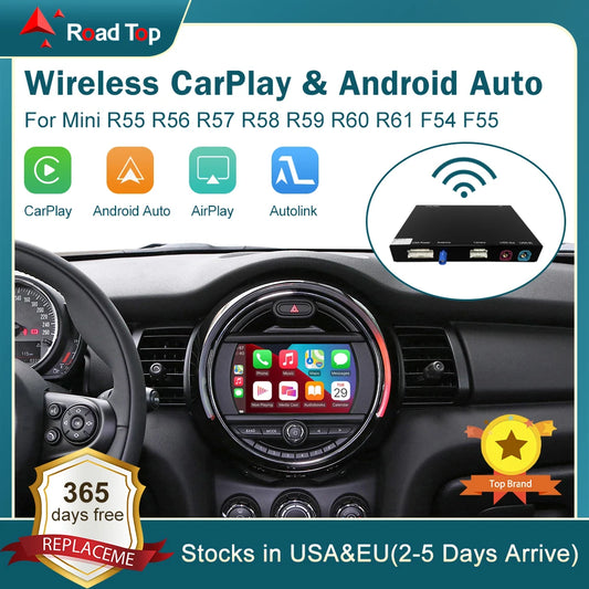 MiniJoy Wireless CarPlay System – Plug-In Happiness for Your MINI Cooper Adventure