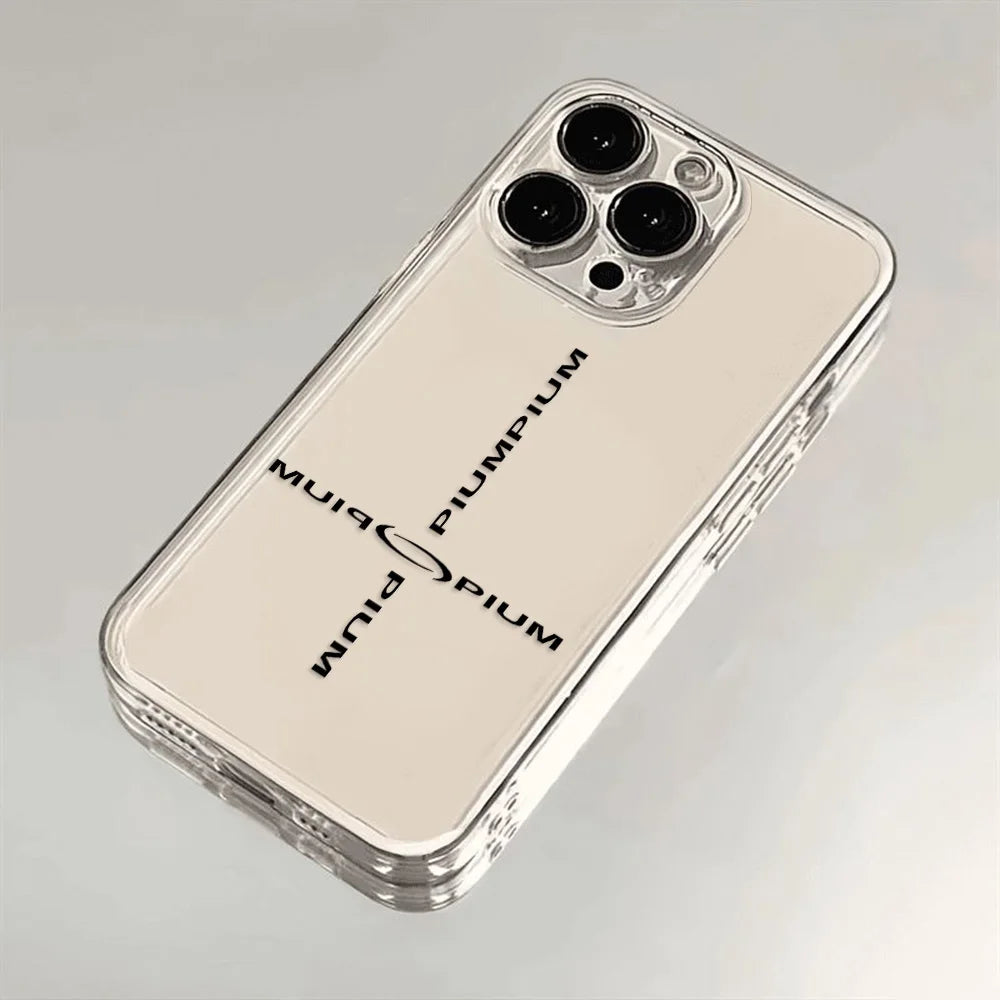 Rap Playboi Carti Phone Case O-Opium For iPhone 16 15 14 13 12 11 Pro Max X XR XS Max 7 8 Plus Transparent Soft TPU Back Cover