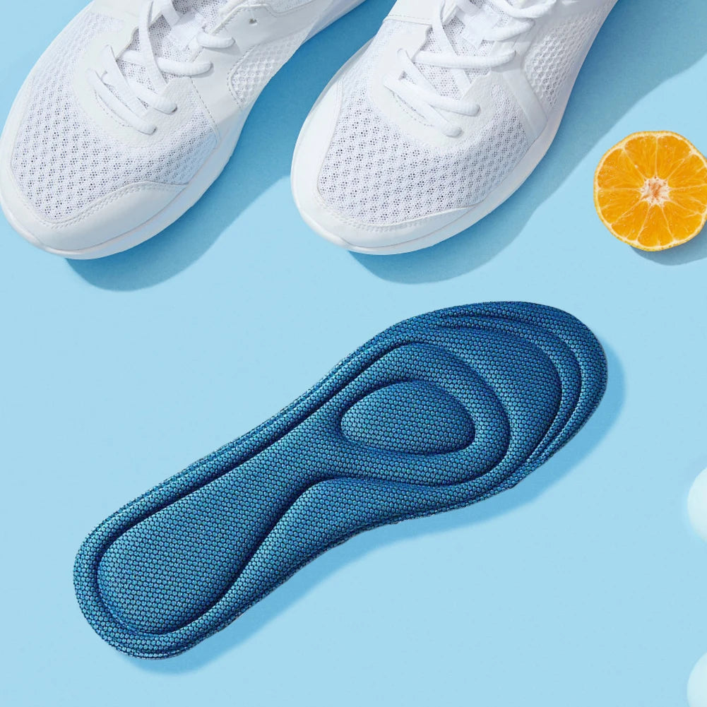Shoe Insoles Breathable Arch Support Insoles Sweat Absorption Deodorant Insoles Massage Soft Insoles for Working Walking - THOOBO!