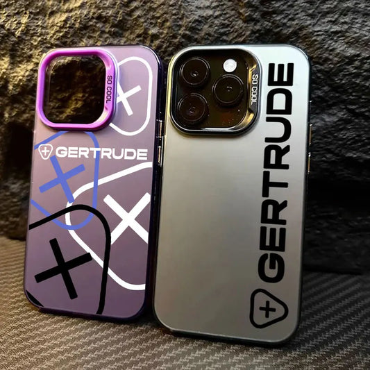 Coque Fashion For-G-Gertrudes-iPhone 16e 16 14 15 13 11 Pro Max Luxury Case for Apple 15 Plus 12 Mini 16e Shockproof Phone Cover