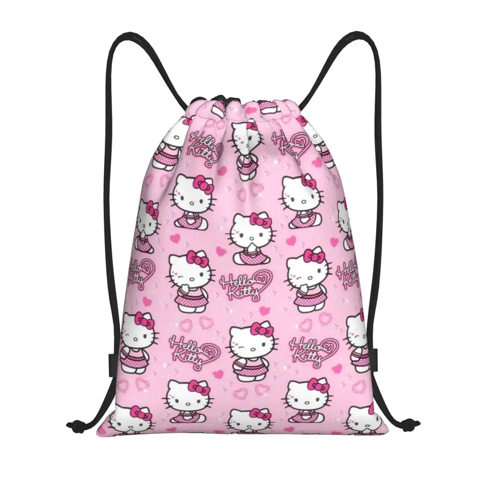 Hello Kitty Drawstring Backpack — Cute Strength, Daily Charm, Universal Smile