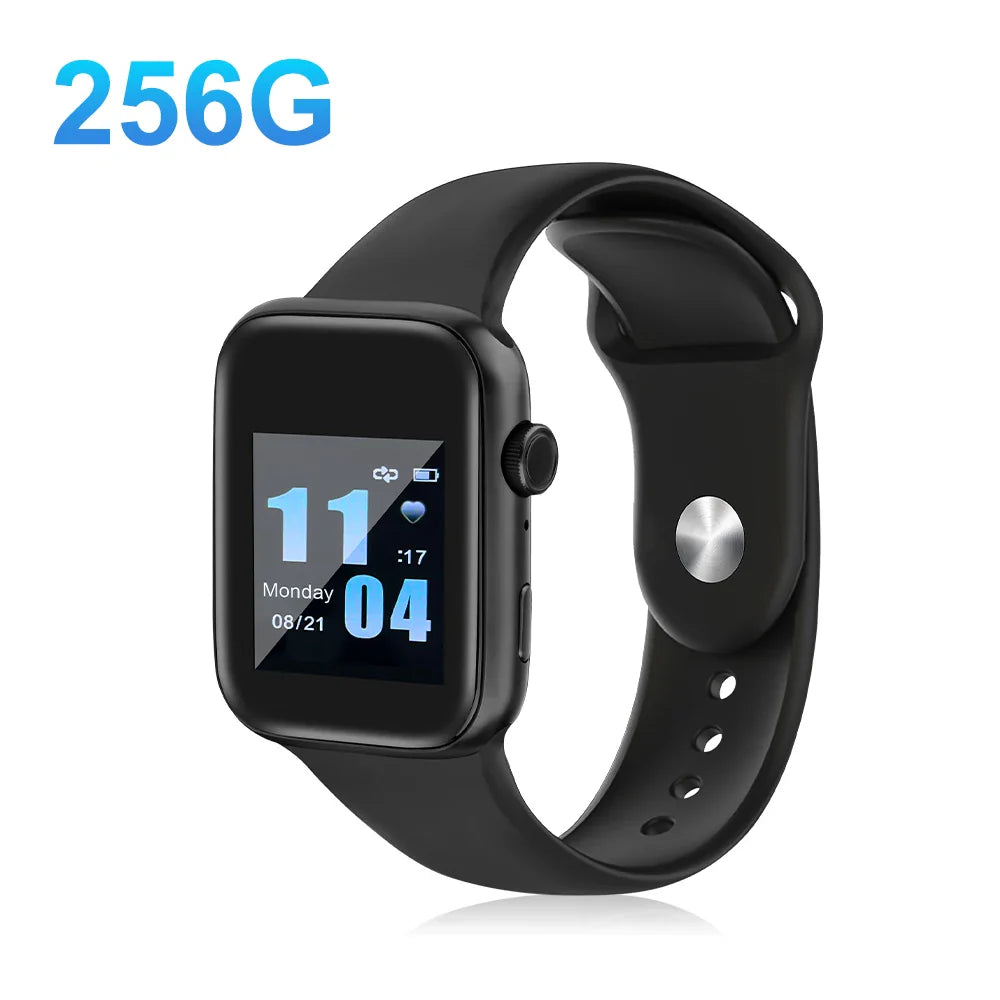16-256GB Smart Watch 1080P Mini Camera Audio Video Recorder Intelligent High-definition Video Noise Reduce Recording Smart Watch