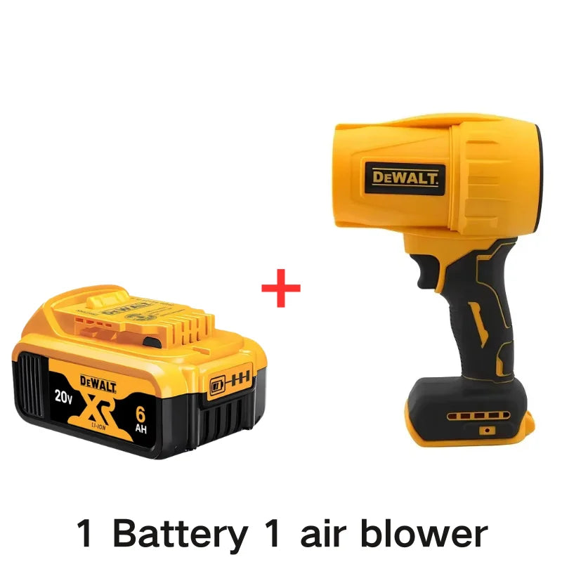 DEWALT StormForce 30000RPM Turbo Fan Dryer ⚡ — Cordless 20V Handheld Jet Blower for Hair, Dust & Car Detailing