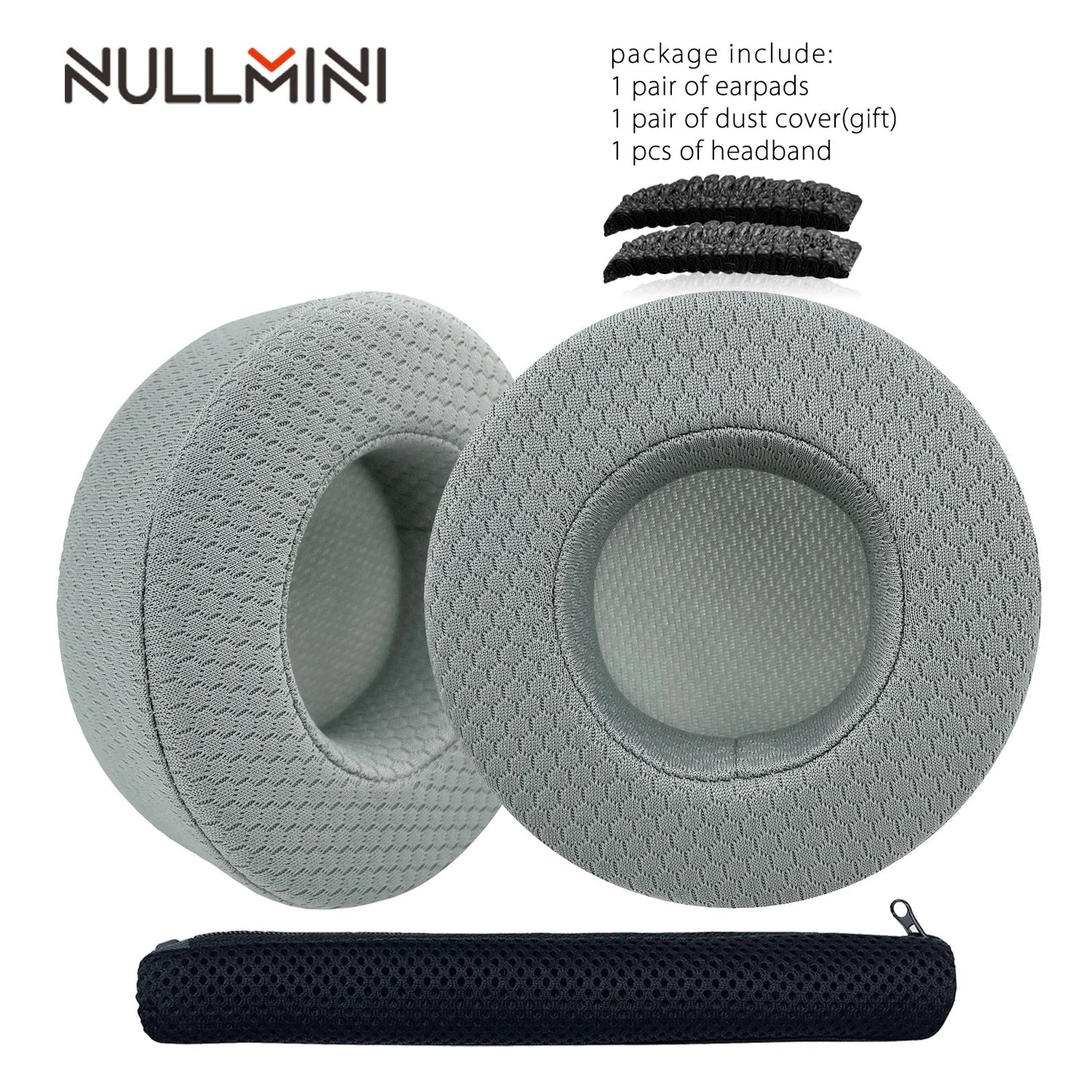 NullMini Replacement Earpads for Corsair Virtuoso RGB, Virtuoso RGB Wireless SE, Virtuoso RGB Wireless XT Headphones Headband