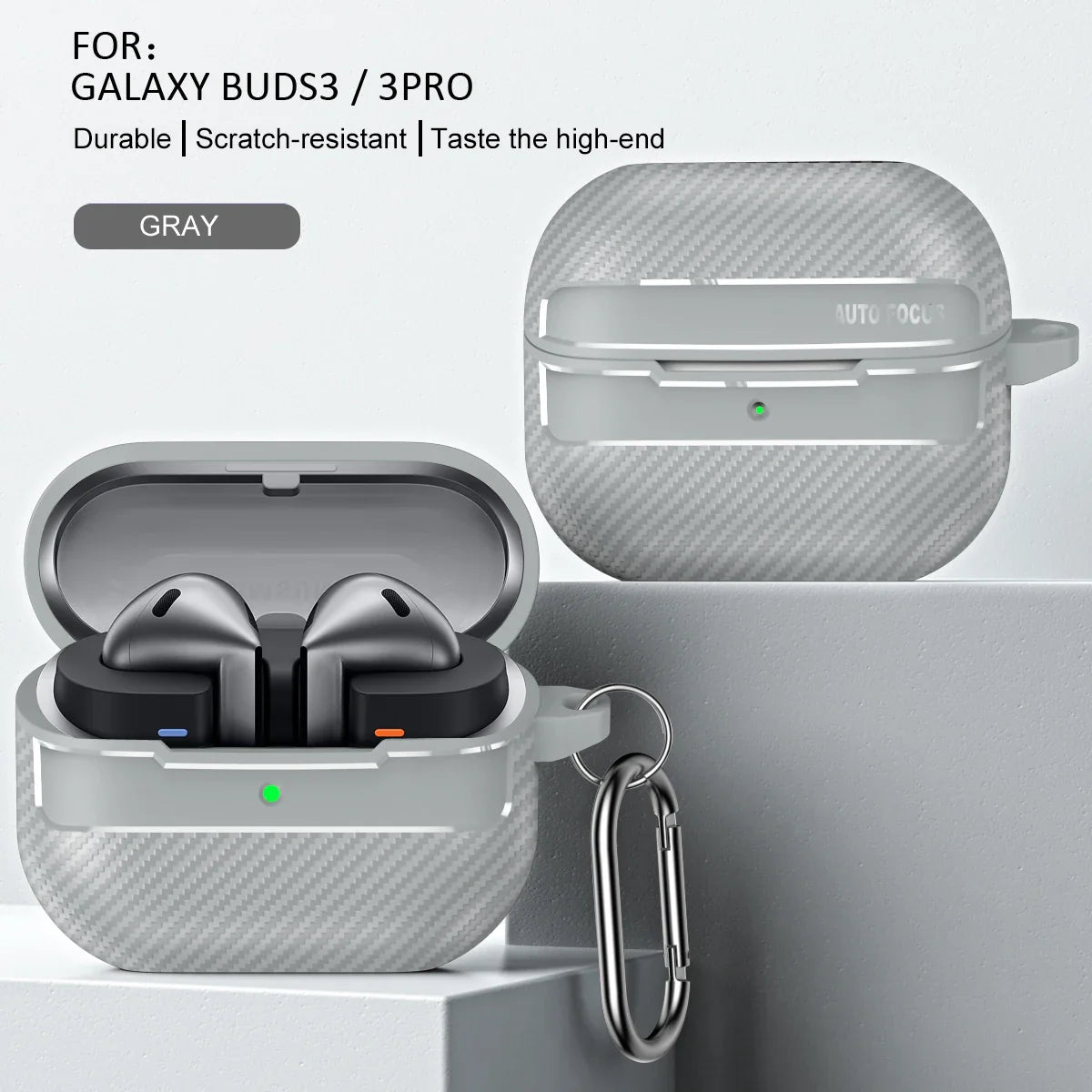 Protective Case For Samsung Galaxy Buds 3 / Buds 3 Pro Cover Earbuds Accessories Shockproof Bags Coque Capa Funda