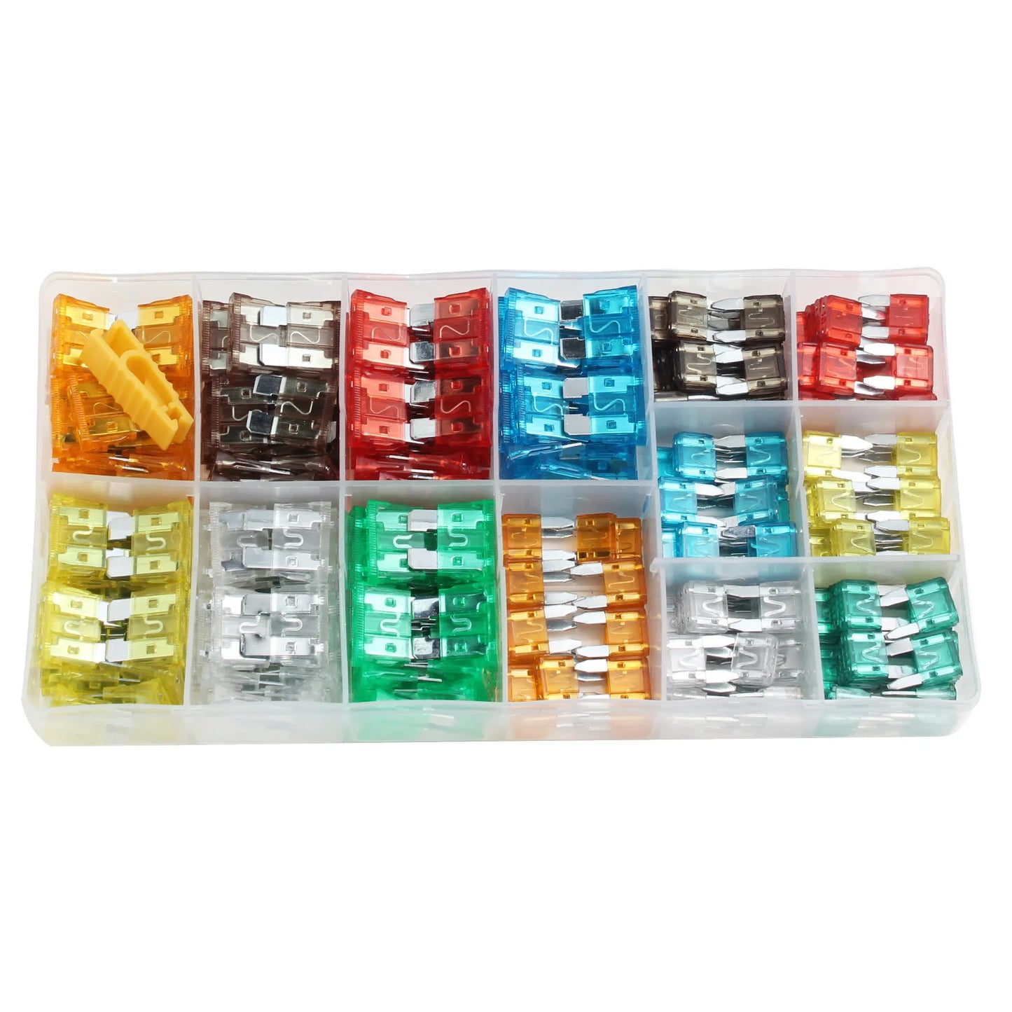 Fuse boxes come in various specifications, with 60 and 120PCS not having medium fuses, while 60PCS are packaged in bags - THOOBO!