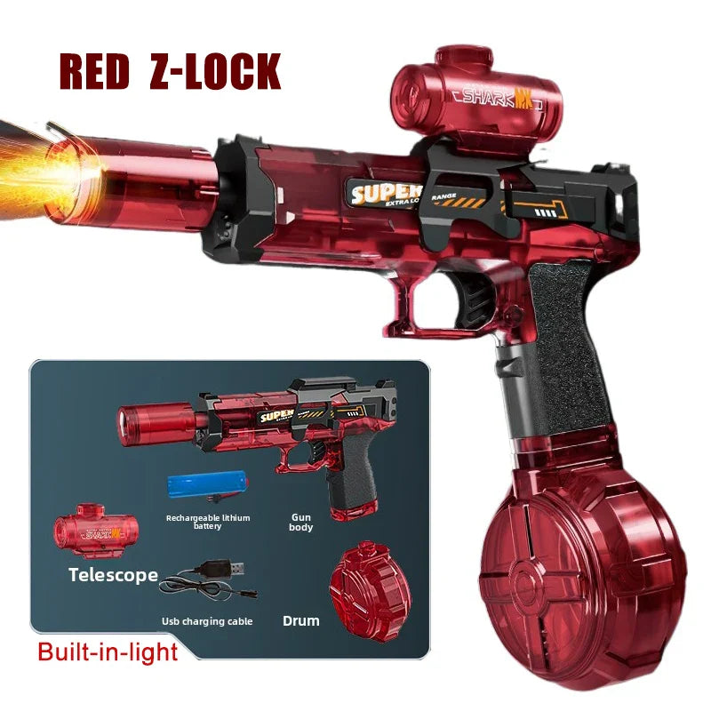 Electric Water Guns For Adults Powerful Squirt  Electric Water Gun Toys Summer Outdoor Beach Toy For boys Children Gifts