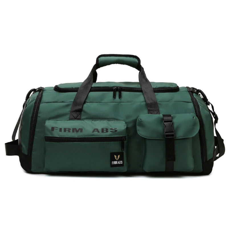 JetFlare Oxford — Large Waterproof Travel & Gym Tote with Crossbody Comfort in Black, Dark Green, No Pink🌧️👜