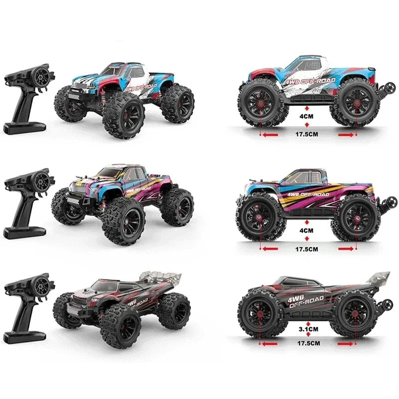 Hyper Go MJX 16209 16207 16208 16210 1/16 4WD RC Car 70KM/H Brushless  RC Racing Car Remote Control Cars Off-Road Truck Toys