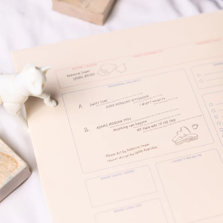 Spiral Bound 10" Vinyl - Rebecca Sugar