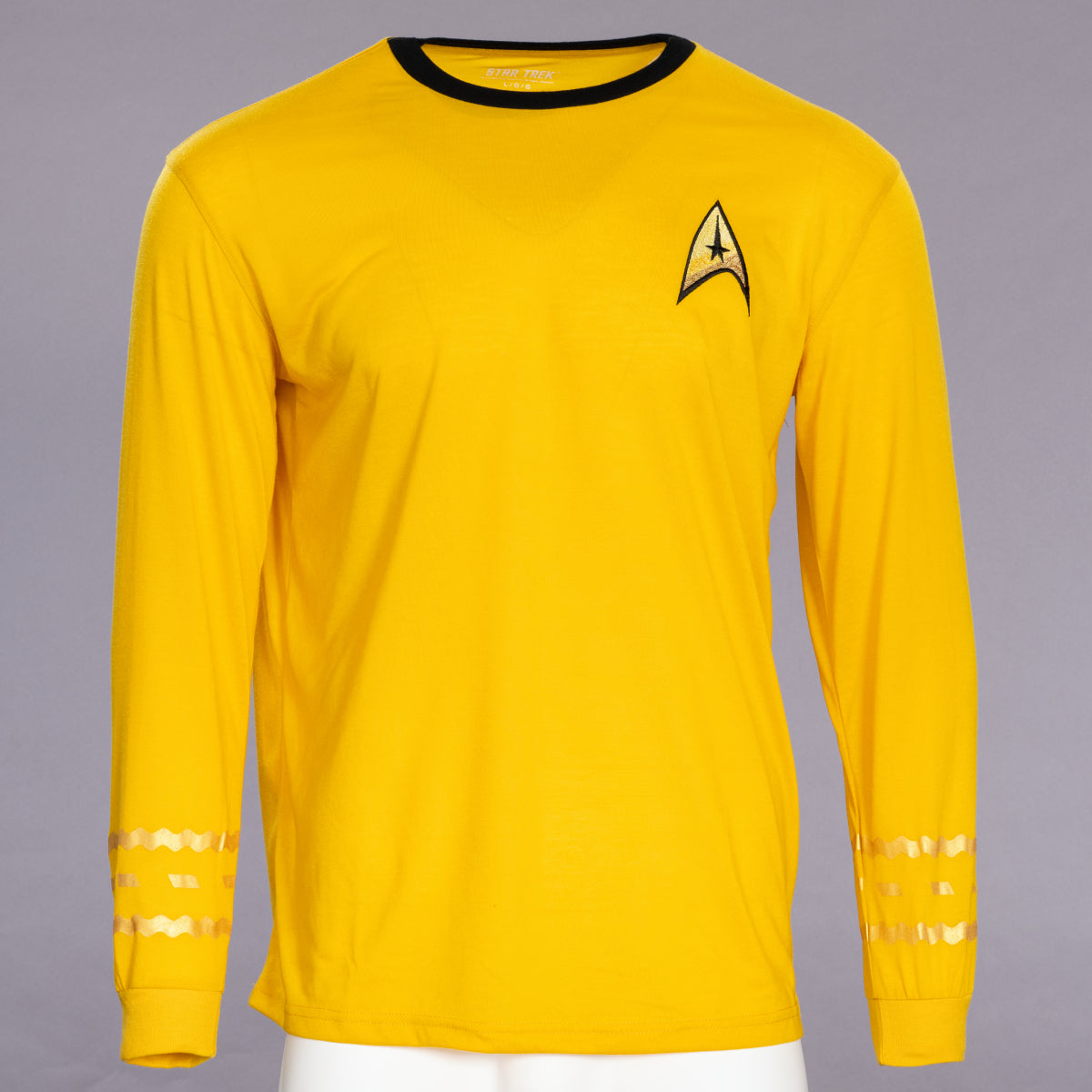 Star Trek Long Sleeve Halloween Costume T-shirt - Commander, Medical Sciences and Engineering