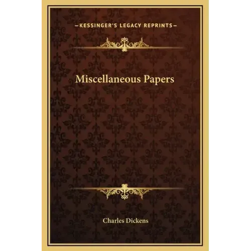 Miscellaneous Papers