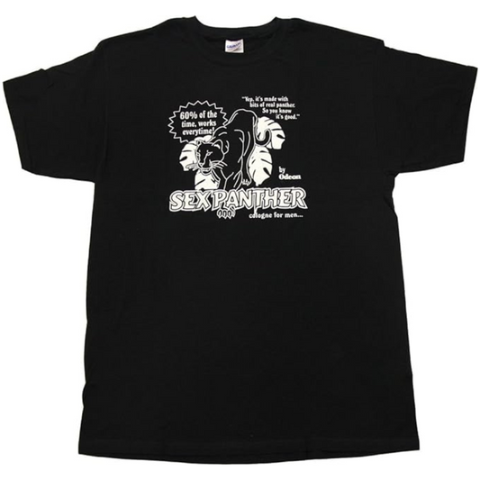 Anchorman Panther Cologne Logo T-shirt