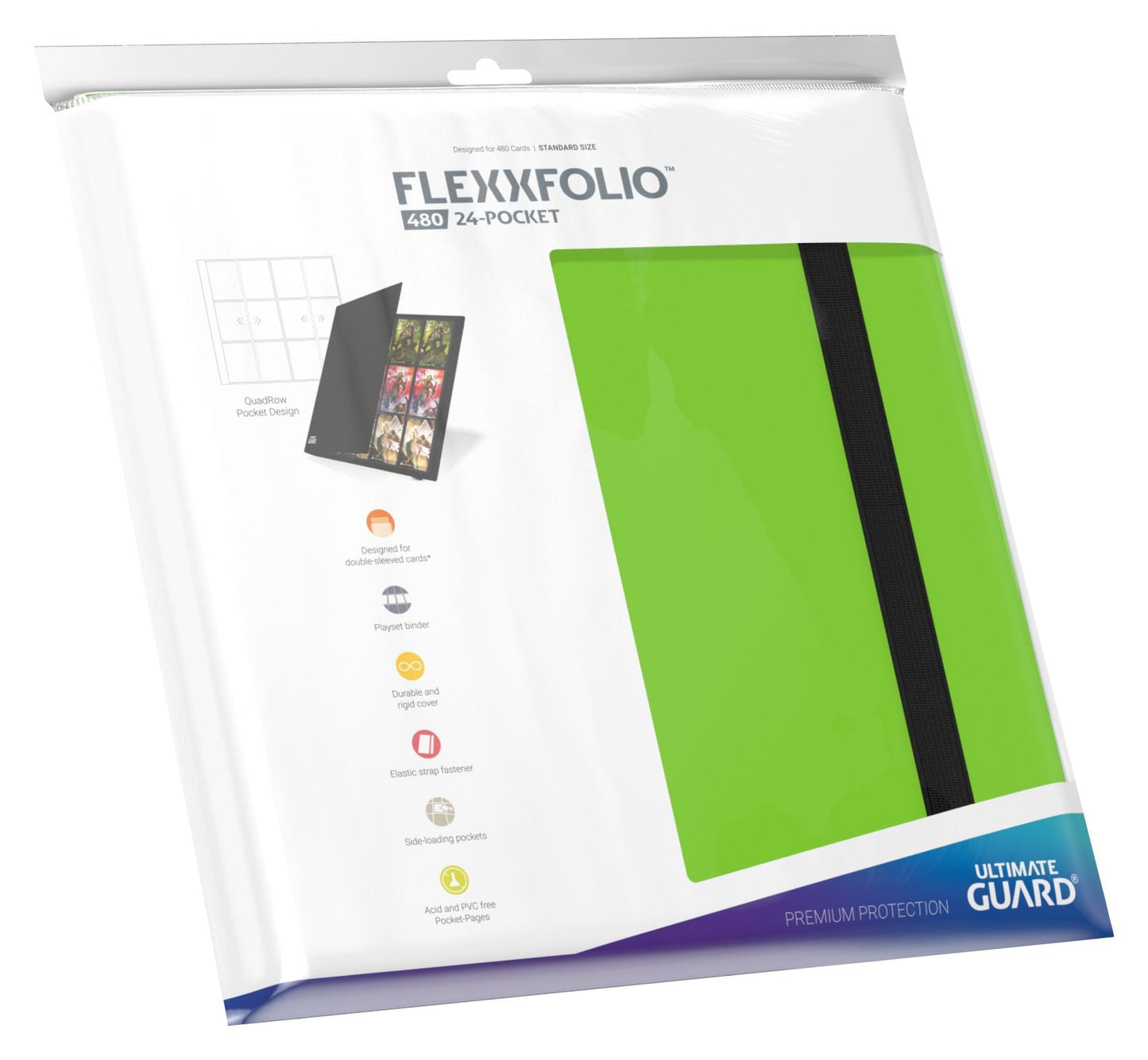 Ultimate Guard - 24 Pocket Quadrow Portfolio Xenoskin - Binder