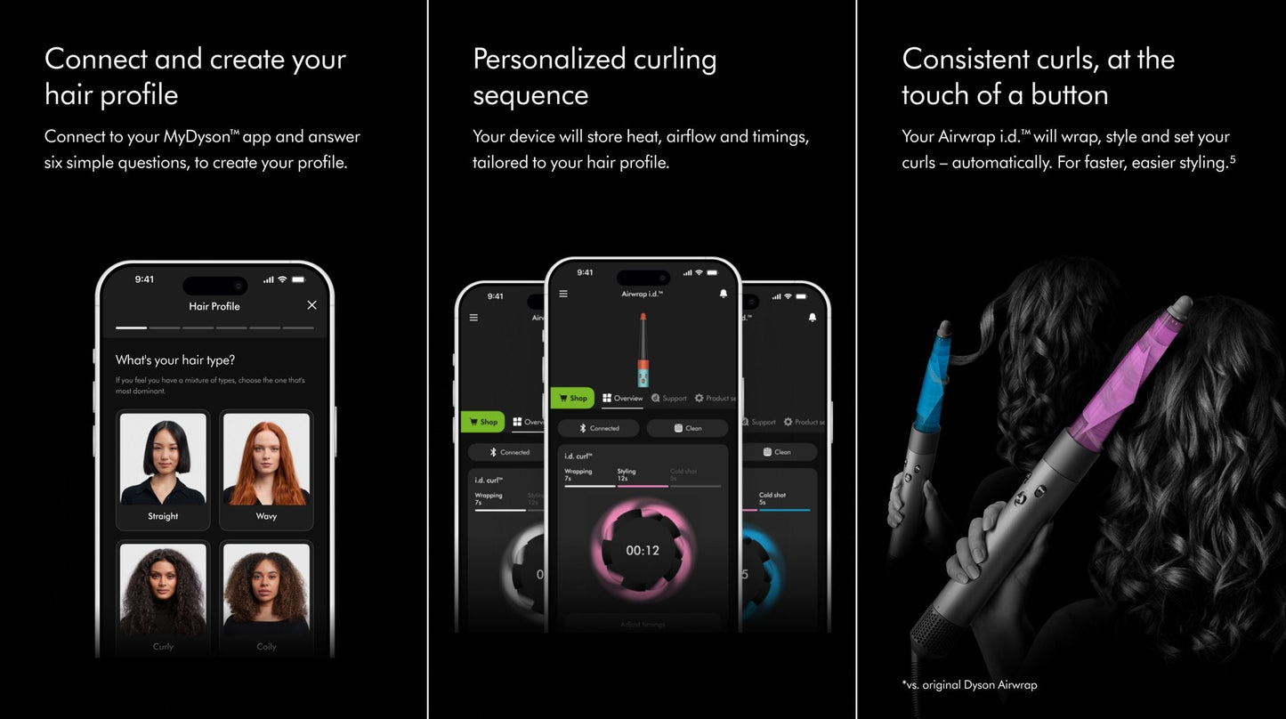 Dyson Airwrap™ I.D. HS05 & HS08 Multi‑Styler Complete Long – Enhanced Coanda Airflow, Multi‑Directional Barrels, Intelligent Heat Control, For All Hair Types