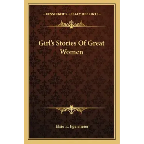 Girl's Stories Of Great Women