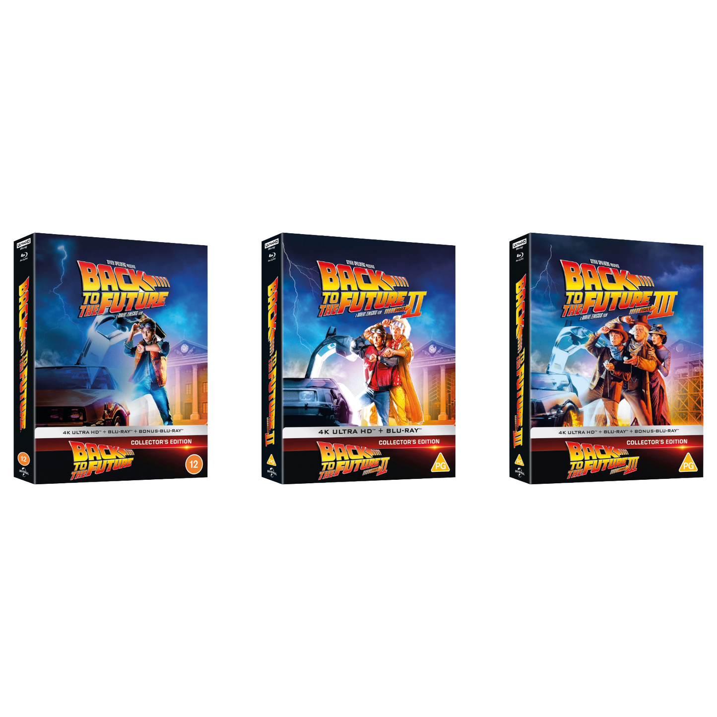 Back to the Future - Collector's Edition Complete Steelbook Collection (4K Ultra HD + Blu-ray)