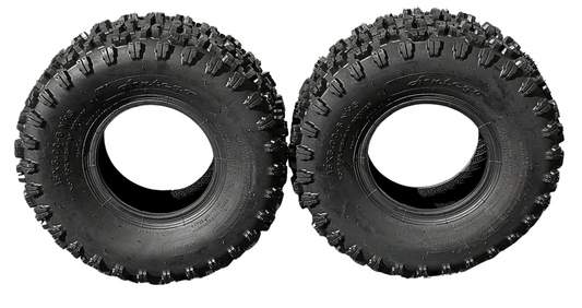(Set of 2) Antego 15X5.00-6 ATW-053 2 ply Snow Blower Tires Non-directional