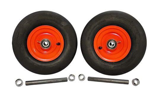 13x6.50-6 Bad Boy Pneumatic Orange Assemblies.  Replaces 022-2006-00 .  (Set of 2)