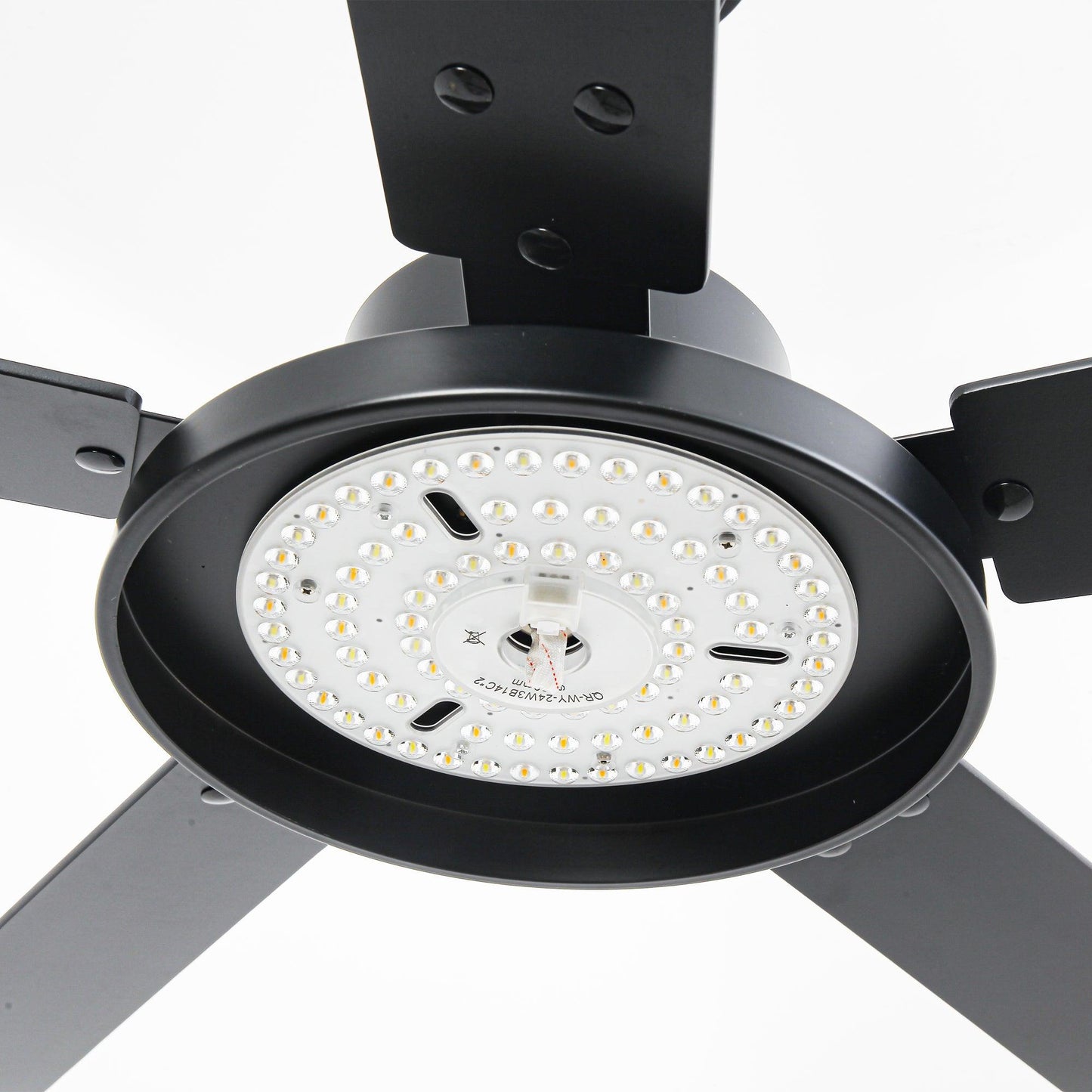 Vaczon 52 Inch 5 Blades DC Motor Modern Downrod Ceiling Fan with LED Light and Remote Control