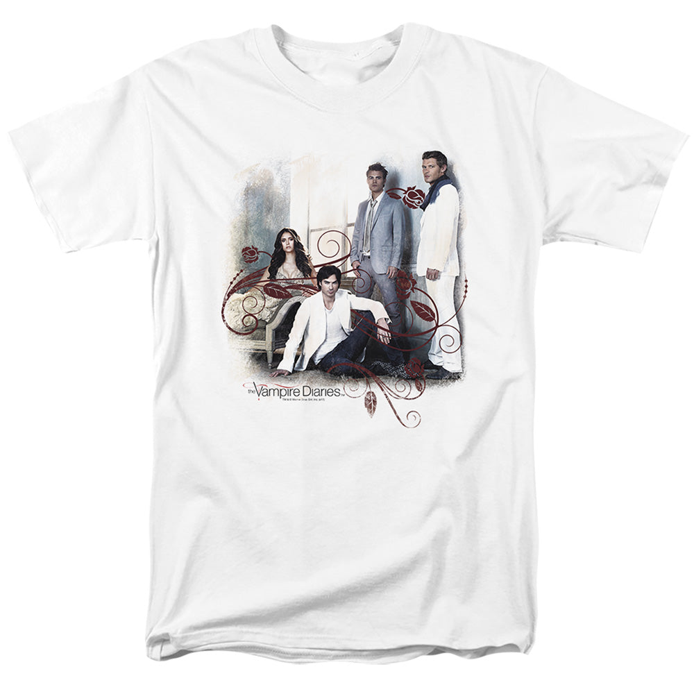 Vampire Diaries 3 + 1 - S S Adult 18 1 - White - Sm